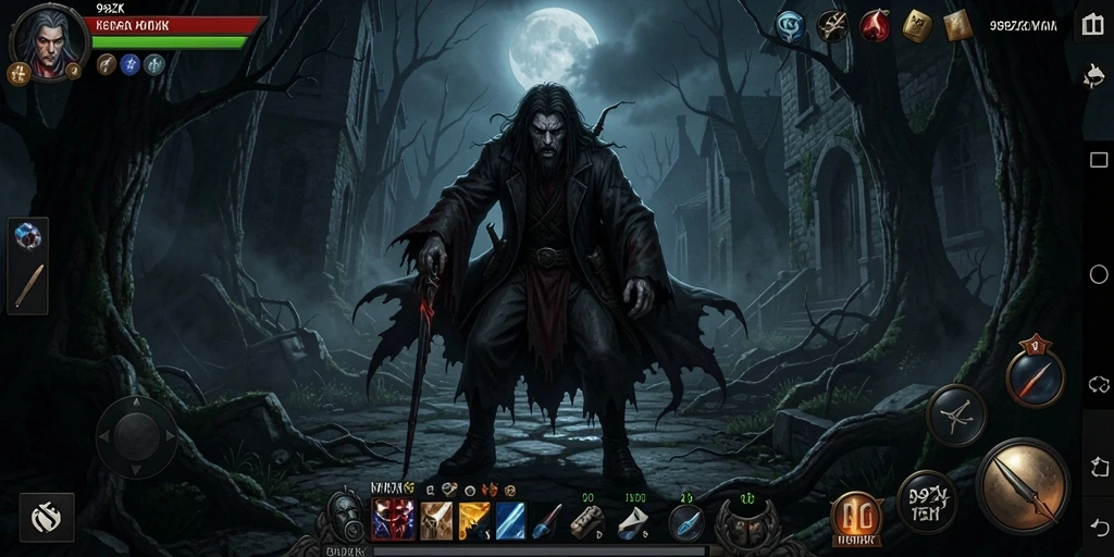 Gambaran menyeramkan dari gameplay 999ZK yang penuh ketegangan.