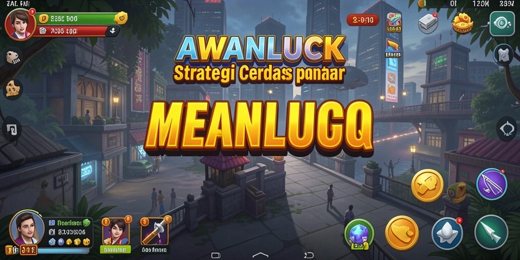 Menampilkan gameplay mendebarkan dalam AWANLUCK.
