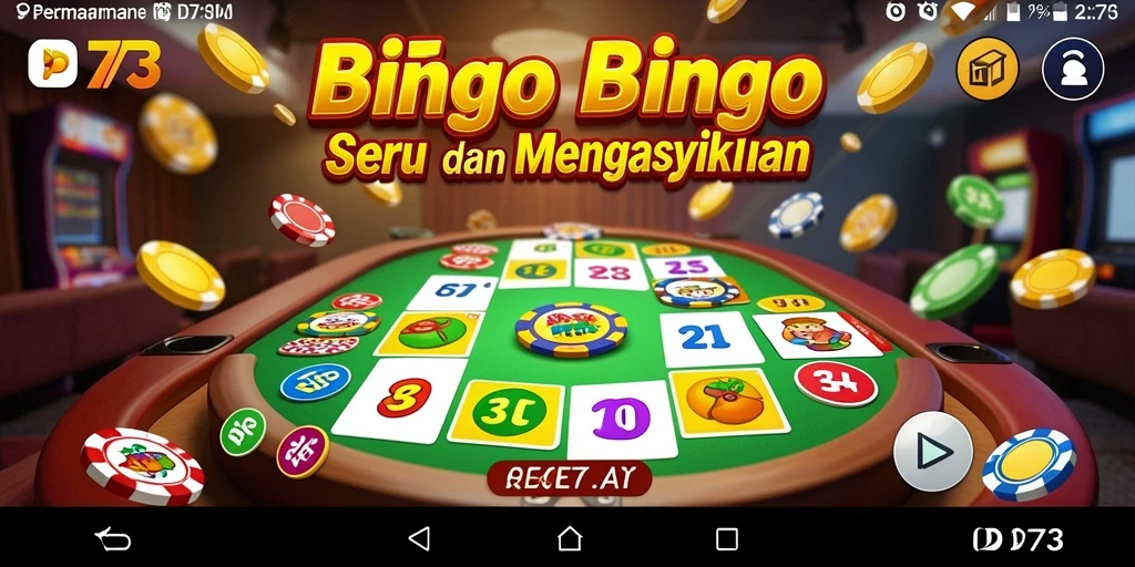 Tampilan gameplay D73 yang seru dan penuh warna.
