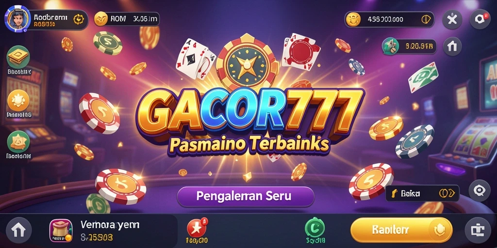 Tampilan gameplay GACOR777 yang menawan dan mengasyikkan.