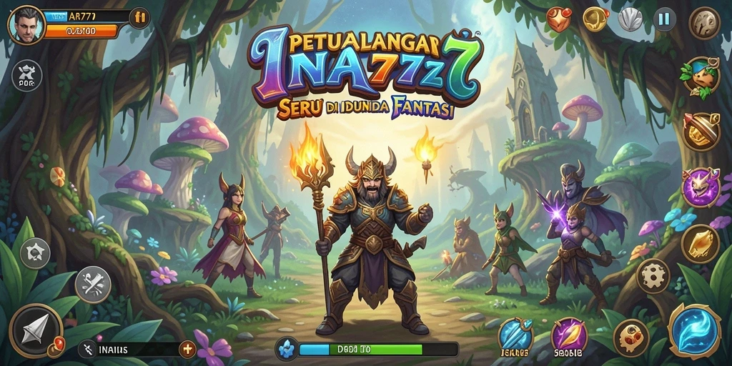 Screenshot utama INA777 menampilkan gameplay seru di dunia petualangan.