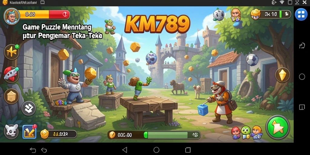Screenshot KM789 menampilkan gameplay Puzzle yang menarik dan menantang.