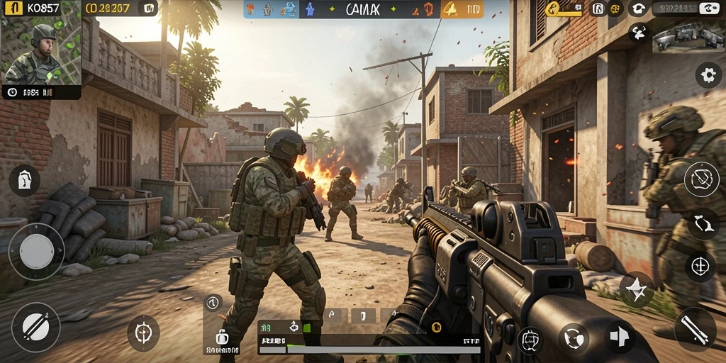 Tampilan menarik dari gameplay ko857 yang penuh aksi.