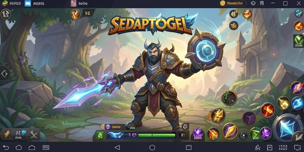 Screenshot gameplay SEDAPTOGEL yang menampilkan aksi seru dalam petualangan ARPG.