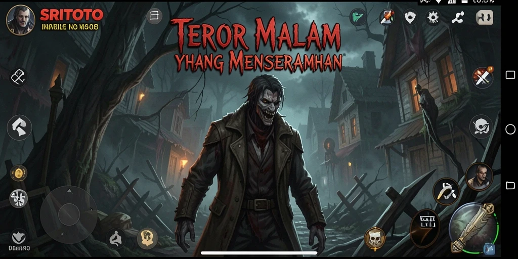 Tampilan gameplay SRITOTO yang menyeramkan dan penuh ketegangan.