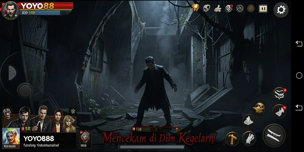 Gameplay menegangkan penuh misteri dan ketakutan.